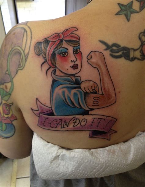 Rosie The Riveter Tattoo