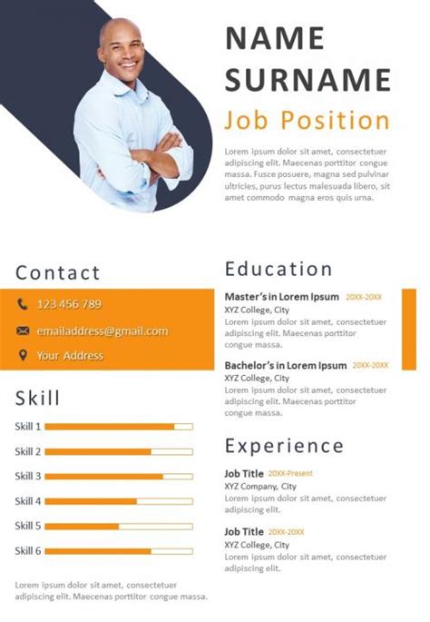 Download Professional Resume PowerPoint Templates