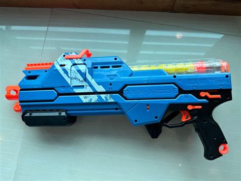 Nerf Rival Hypnos Xix Blue Colour Blaster With High Impact