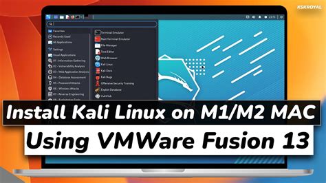 How To Install Kali Linux On M1 Or M2 Mac Using VMWARE Fusion 13 NEW