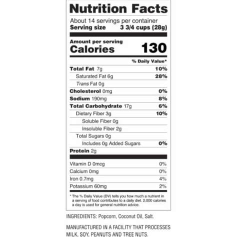 Popcornopolis Nearly Naked Perfectly Salted Popcorn Ounce Unit Smiths Food And Drug