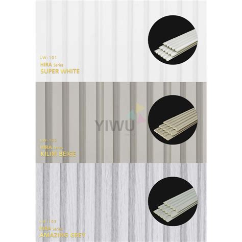 Jual Yiwutrading Wpc Wallpanel Laiv Hira Slim Series Isi 10 Pcs Ukuran