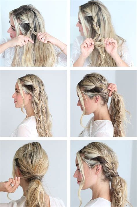 How To Master The Triple Braid Pony Glitter Guide Long Hair Styles