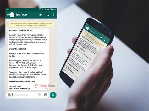 Contoh Undangan Rapat Organisasi Via Whatsapp Web English Imagesee - Riset