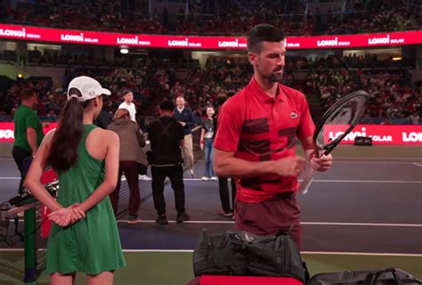 Novak Djokovic Downs Jakub Mensik In Shanghai