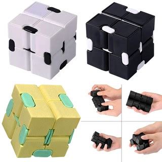 Cubo Infinito Sensorial Infinity Cube Fidget Toys Shopee Brasil