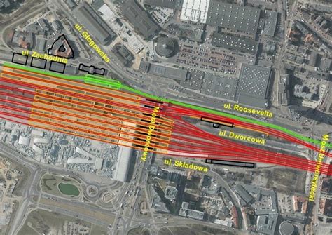 Poznań ma plan zmian okolic dworca PKP schematy Transport Publiczny