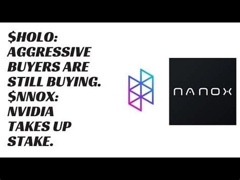 Is HOLO Stock Recovering Its 09/23 Losses? What Of NNOX Stock? : r ...