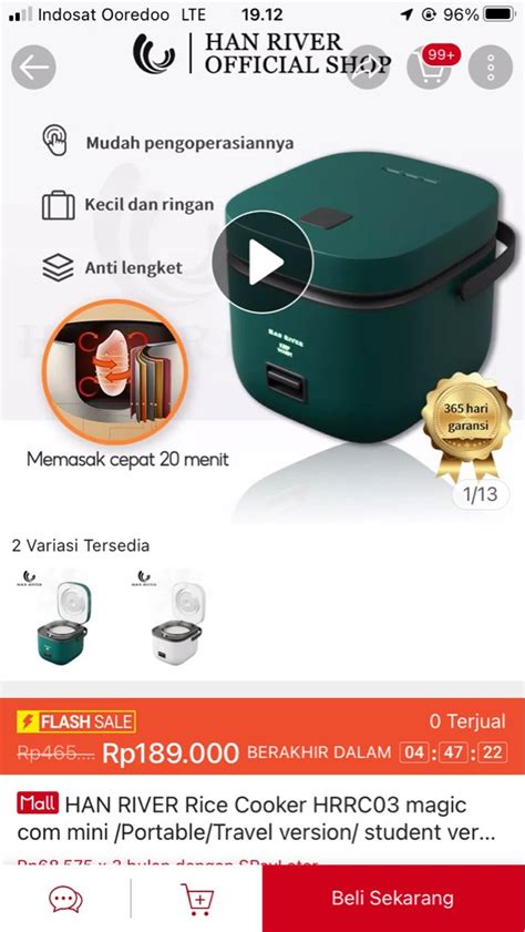 Han River Rice Cooker HRRC03 Elektronik Lainnya Di Carousell