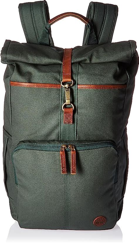 Timberland Mens Walnut Hill Roll Top Backpack Darkest