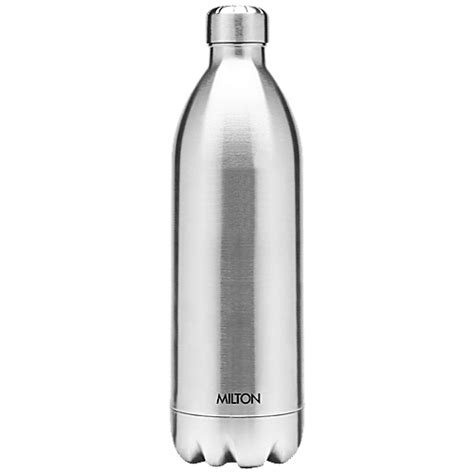Buy Milton Thermosteel Duo DLX 1500 24 Hrs Hot Cold Water Bottle Silver Online At Best
