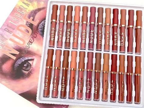 Set Piezas Labiales Colores Mate New Nude Huxia Beauty Mercadolibre