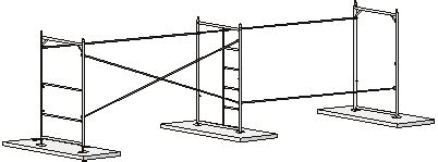Леса ЛРСП-40 от производителя - рамные строительные леса купить в СПб ...
