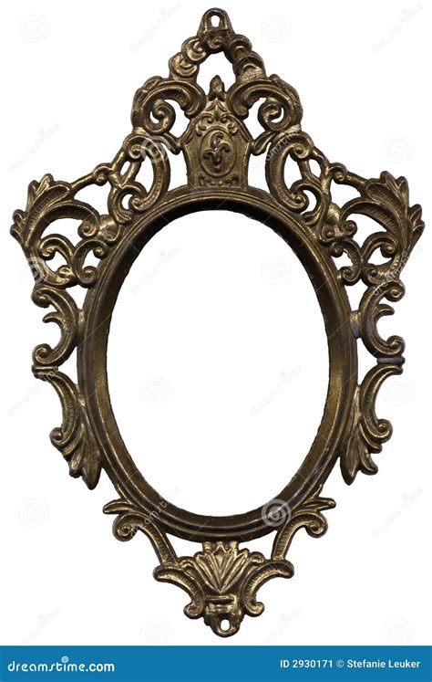 mirror frame stock image image  antique decoration
