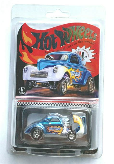 Diecast Hot Wheels 41 Willys Gasser Rlc Exclusive Blue 164 Scale Stock Finder Alerts In