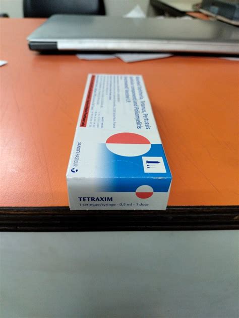 Tetraxime Vaccine Sanofi At Rs Piece In New Delhi Id