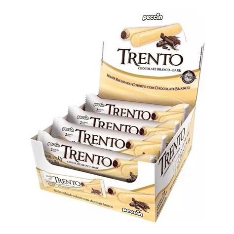 Chocolate Trento Branco Dark C 16 Un X 32 G PECCIN Distribuidora