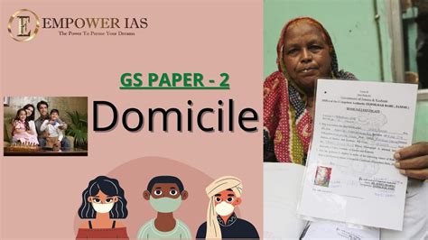 Domicile Gs Paper 2 Empower Ias Youtube