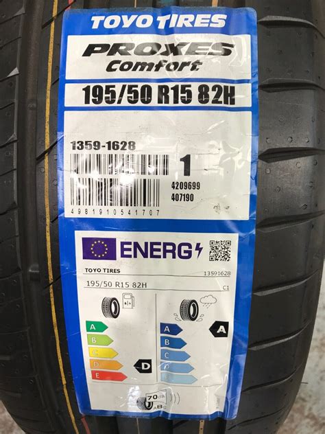 X Toyo Proxes Comfort Amazing A Rated Quality Tyres