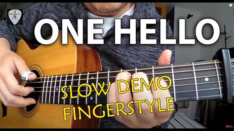 One Hello Randy Crawford Slow Demo Fingerstyle Guitar Cover Youtube