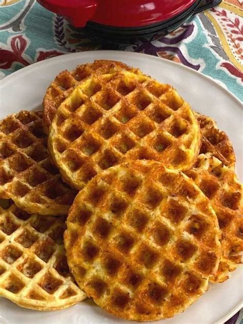 Easy Cauliflower Waffles 3 Ingredients The Dinner Mom