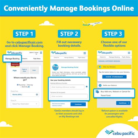 Manage My Booking