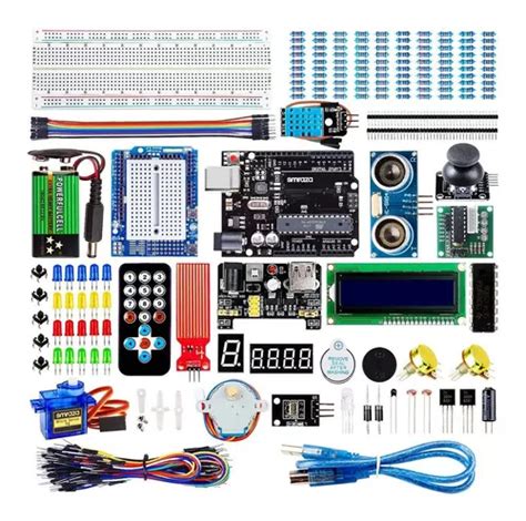 Kit Arduino De Proyecto Con Tablero Drk Cuotas Sin Interés