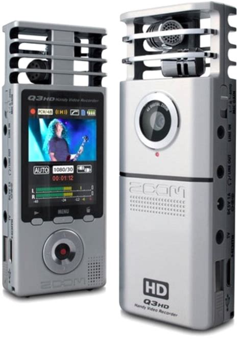 Zoom Q3HD Camera: World's First Portable HD Video and HD Audio Recorder - Vagabondish