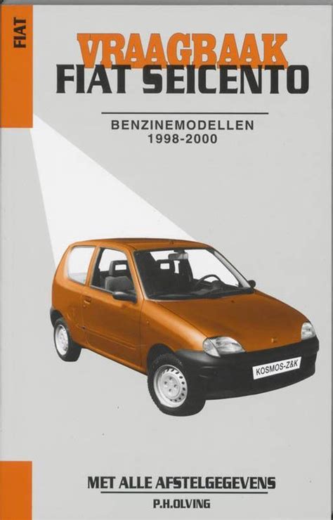 Autovraagbaken Vraagbaak Fiat Seicento Benzinemodellen P H