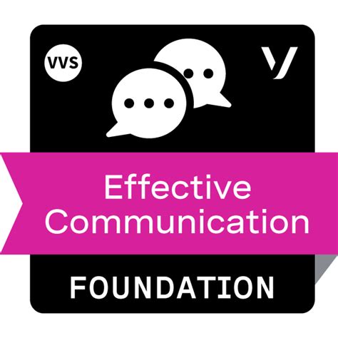 Effective Communication Foundation Credly