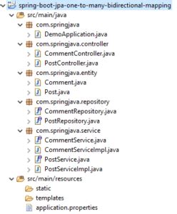 One To Many Bidirectional Mapping In Spring Boot And Jpa