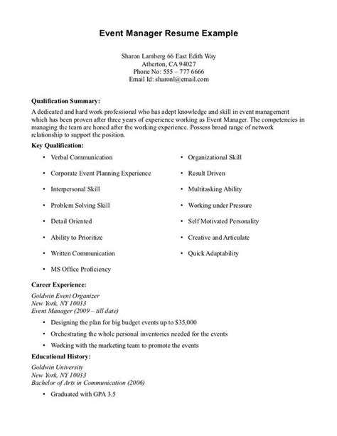 Resume Examples With No Work Experience Resume Templates Job Resume