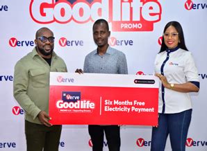 WINNERS EMERGE IN VERVE GOODLIFE PROMO