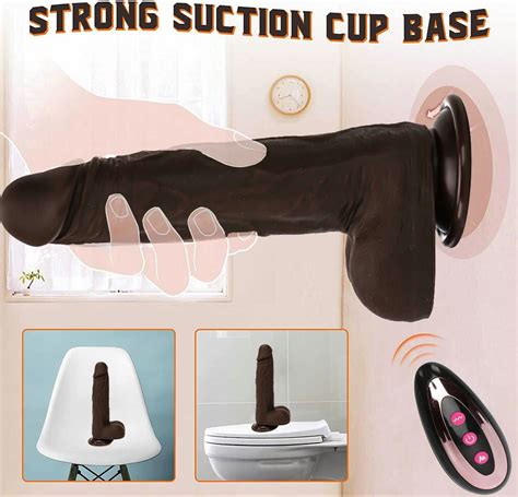 Telescopic Realistic Thrusting Dildo Vibrator Sex Toys For Women Remote Control Ebay