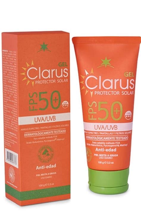 Clarus Gel Spf50 X 100gr Lapeau Derma Online