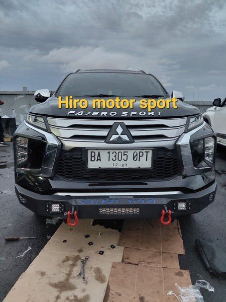 Jual Tanduk Bumper All New Pajero Sport Custom Di Lapak Hiro Motor