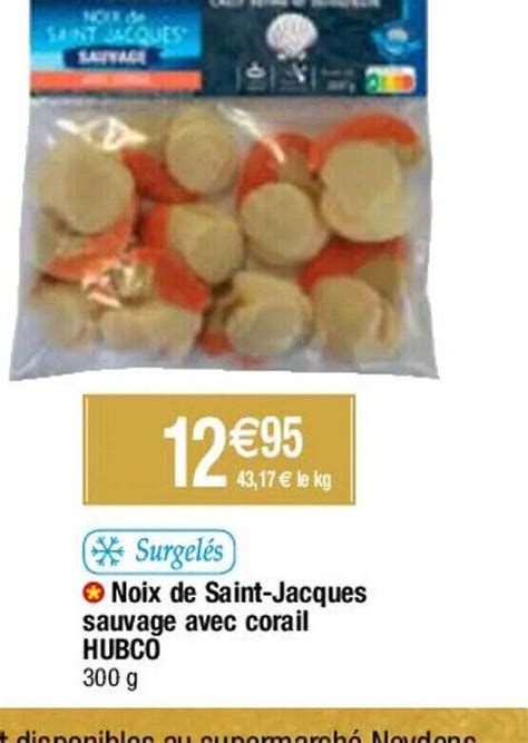 Promo Noix De Saint Jacques Sauvage Avec Corail Chez Migros