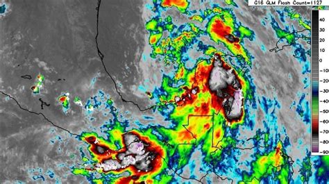 Potencial Cicl N Tropical Uno Tocar Tierra En M Xico Trayectoria En