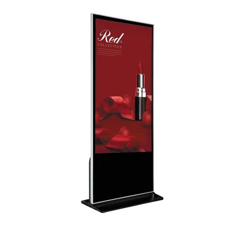 55inch Vertical Floor Standing Touch Screen Video Media Monitor LCD