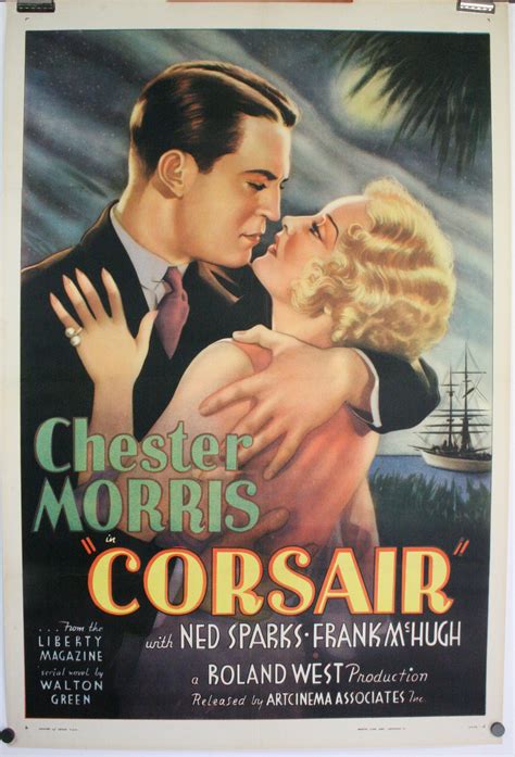 CORSAIR, Original Vintage Movie Poster - Original Vintage Movie Posters