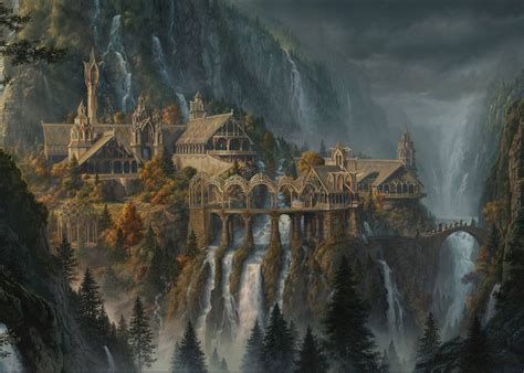 Картина GeekLand The Lord of the Rings Властелин колец ривенделл ...