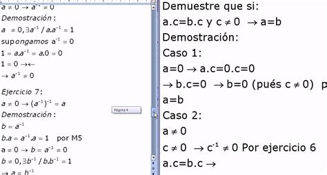 Sistema de los números reales demostraciones 10 YouTube