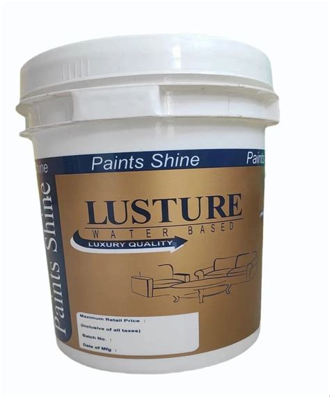 L Paints Shine Lusture Water Based Primer At Rs Bucket Water