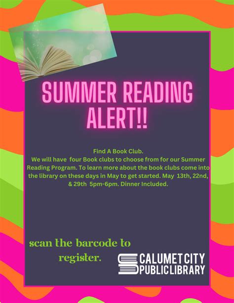 Events From July 8 July 26 Calumet City Public Library