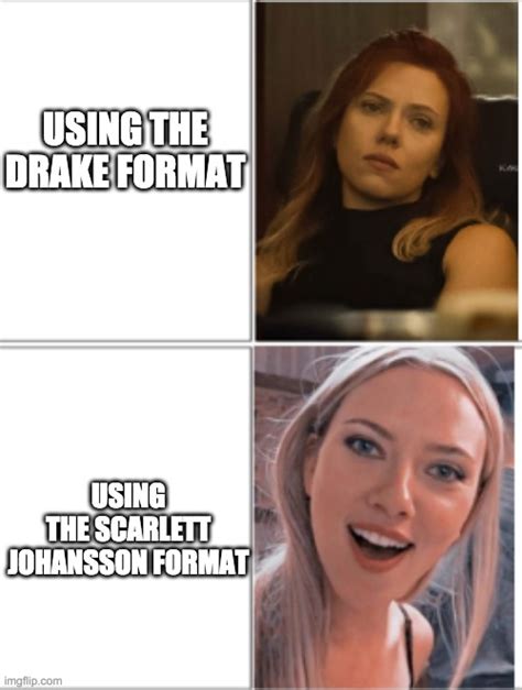 Scarlett Johansson Smiling Meme