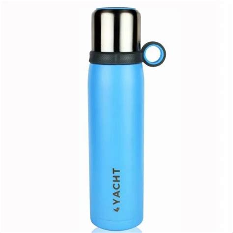 Yacht Vacuum Insulated Hot Cold Double Wall Thermosteel Bottle Solid Blue Ml Flask At