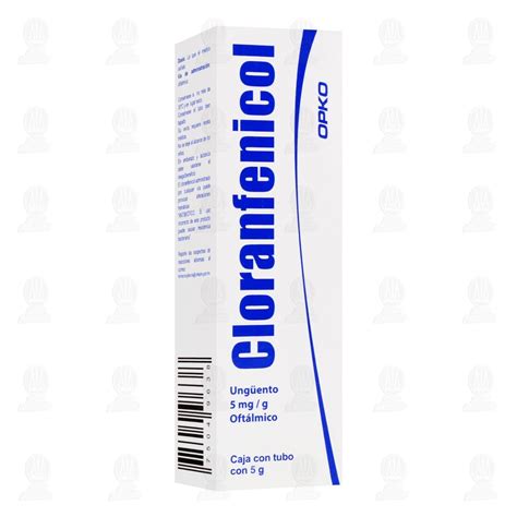 Cloranfenicol 5 mg Ungüento 5 gr