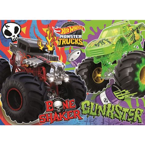 Hot Wheels Puzzle Maxifloor Bimaco