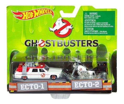 Hot Wheels Set Cazafantasma Ecto a a Ghosbuster Envío gratis
