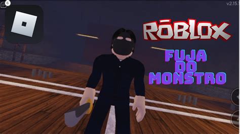 FUGINDO DO MONSTRO NO ROBLOX Desafio de Sobrevivência Épico YouTube